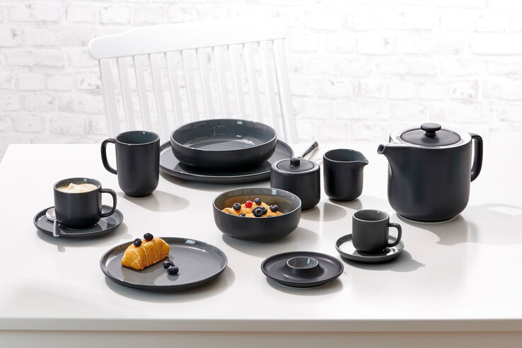Ritzenhoff & Breker Dessertteller JASPER 6er Set schwarz