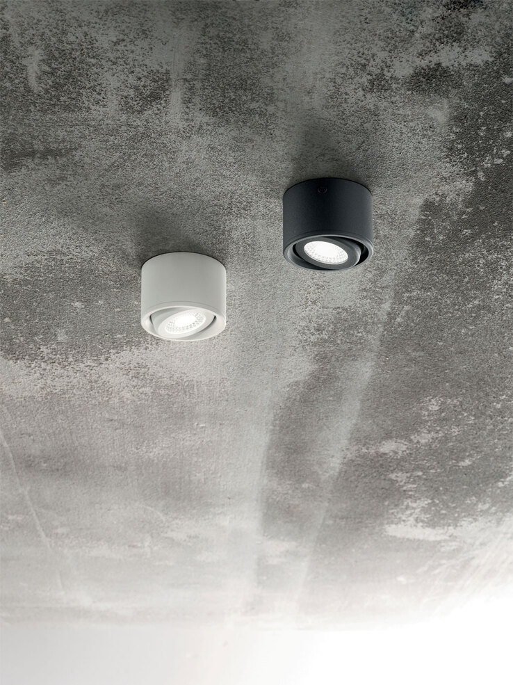 FABAS LUCE LED Deckenspot ANZIO anthrazit