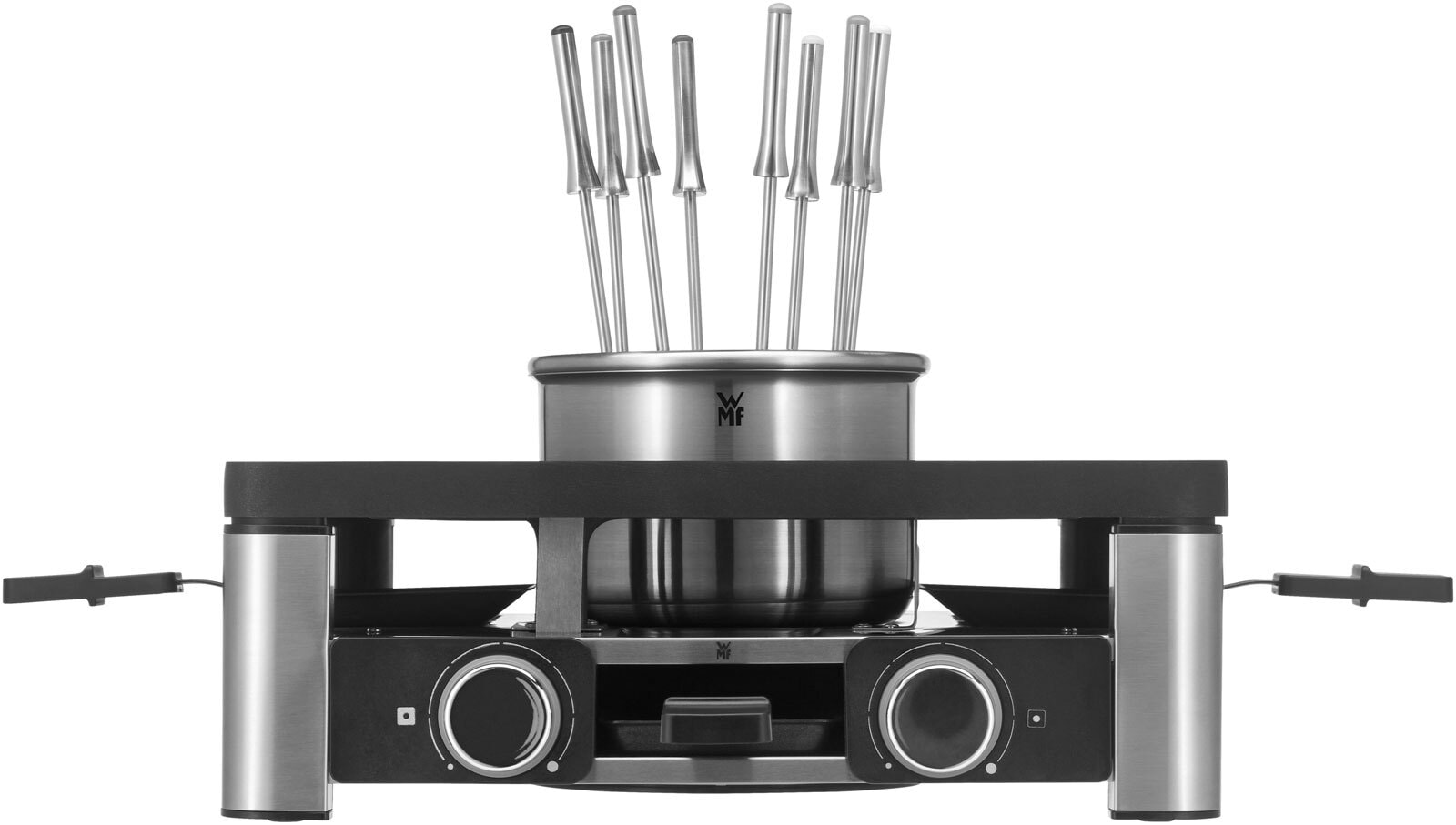 WMF Fondue Raclette Kombi Set LUMERO für 8 Personen 9-teilig