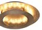 Paul Neuhaus LED Deckenlampe NEVIS 40 cm goldfarbig