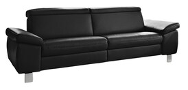 vito Sofa 3-Sitzer TONGA schwarz