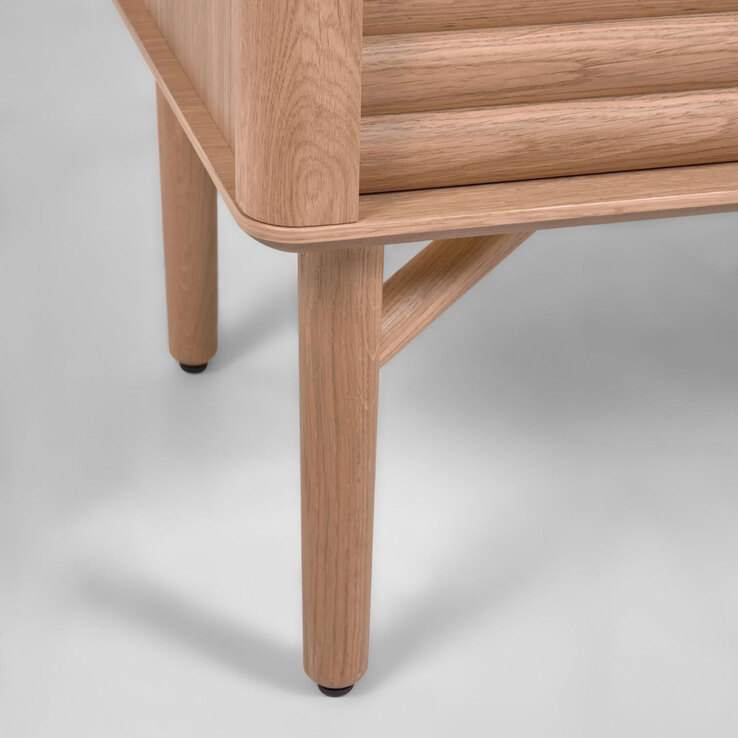 Kave Home Sideboard LENON 200 x 86 cm Eiche