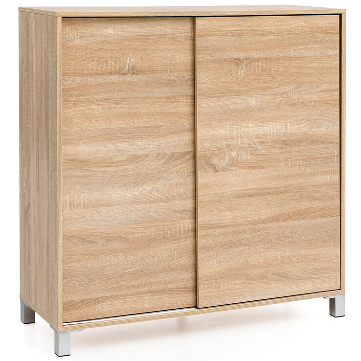 Schuhschrank 100 x 108 cm Sonoma Eiche braun