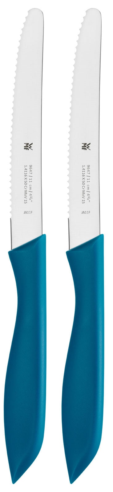WMF Messer 2er Set Kunststoff blau
