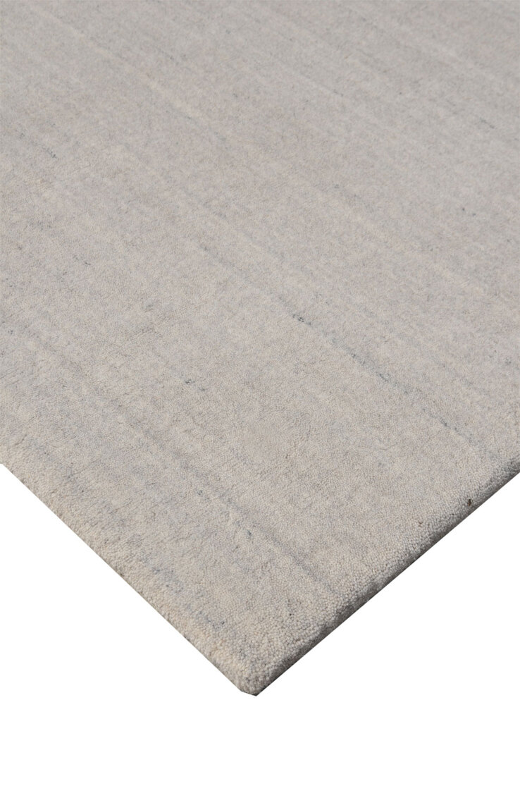 Berber-Teppich ATLAS 90 x 160 cm grau meliert