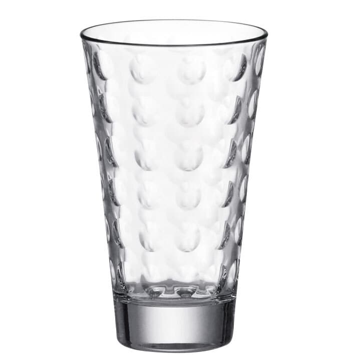 LEONARDO Longdrinkglas OPTIC 6er Set transparent