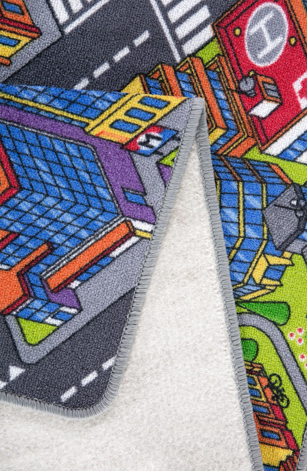 Teppich BIG CITY 140 x 200 cm mehrfarbig