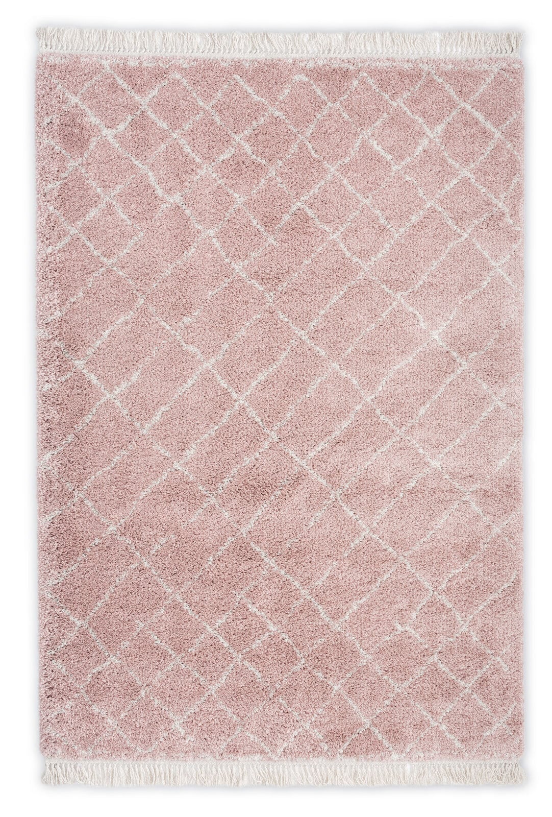 Designerteppich BOHO 120 x 170 cm rosa