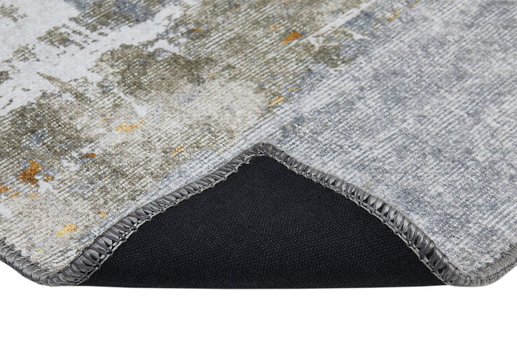Teppich ALMONTE 120 x 170 cm creme/senfgelb