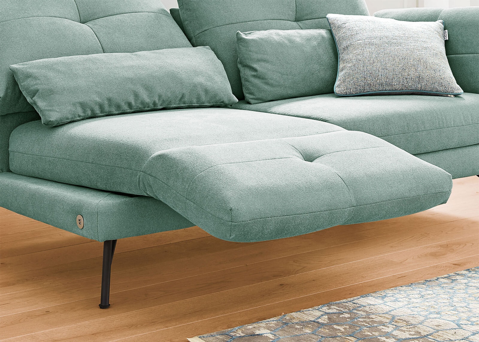 MONDO Sofa 3-Sitzer ASSEA 192 cm Free sage