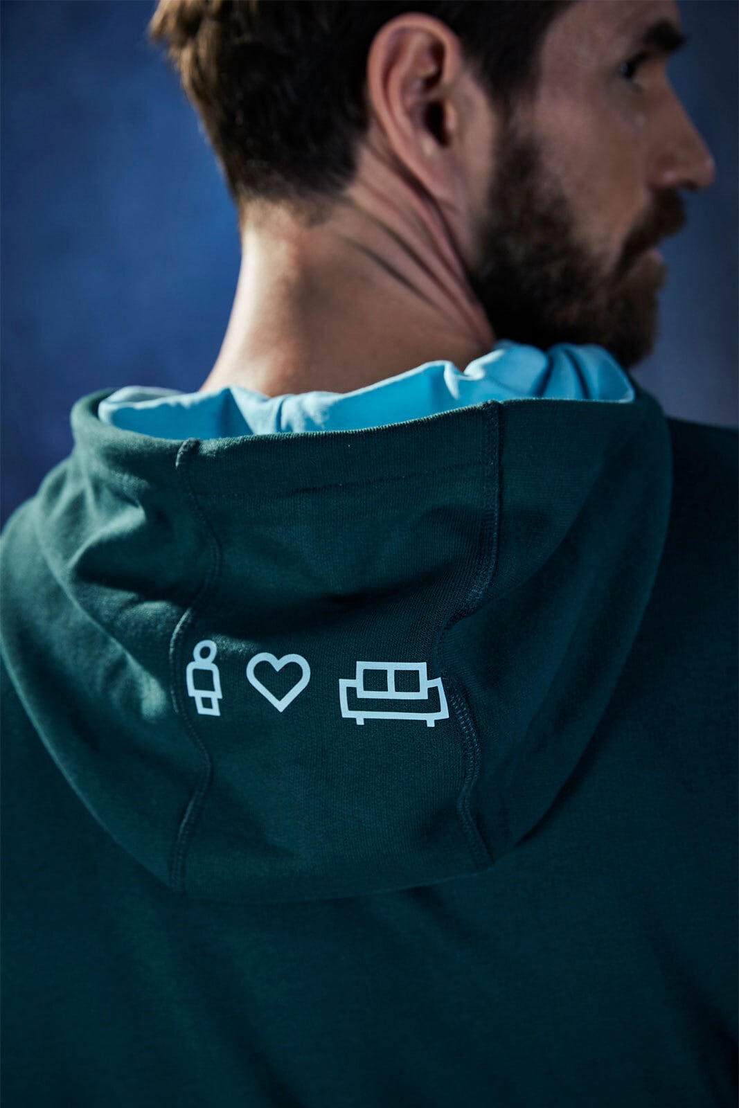 porta Hoodie Größe XXL Mint dunkel