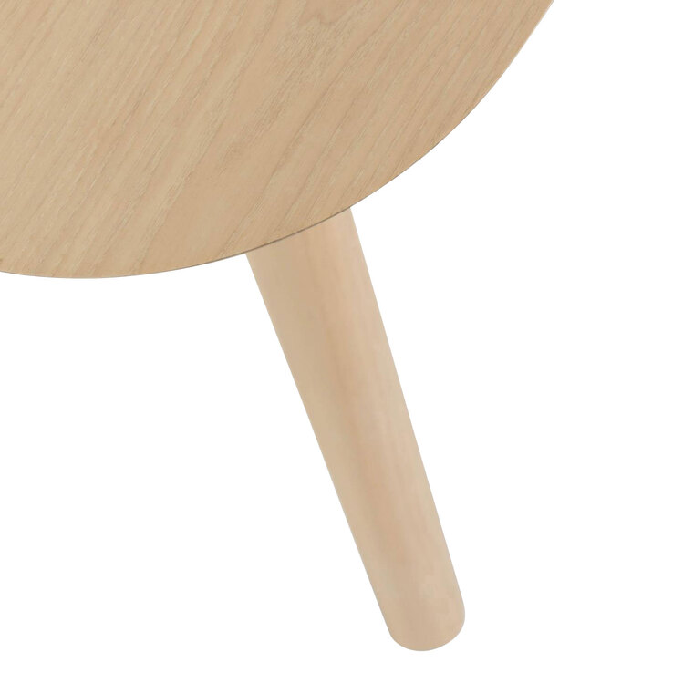 Kave Home Esstisch BATILDE 140 x 70 cm Esche braun