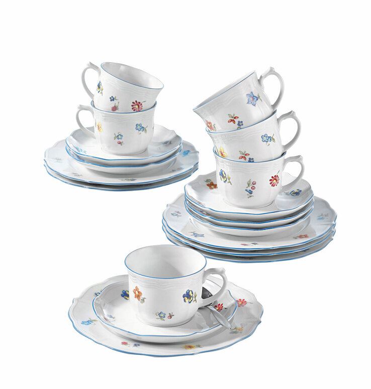 Seltmann Weiden Kaffeetasse SONATE NOSTALGIE weiß