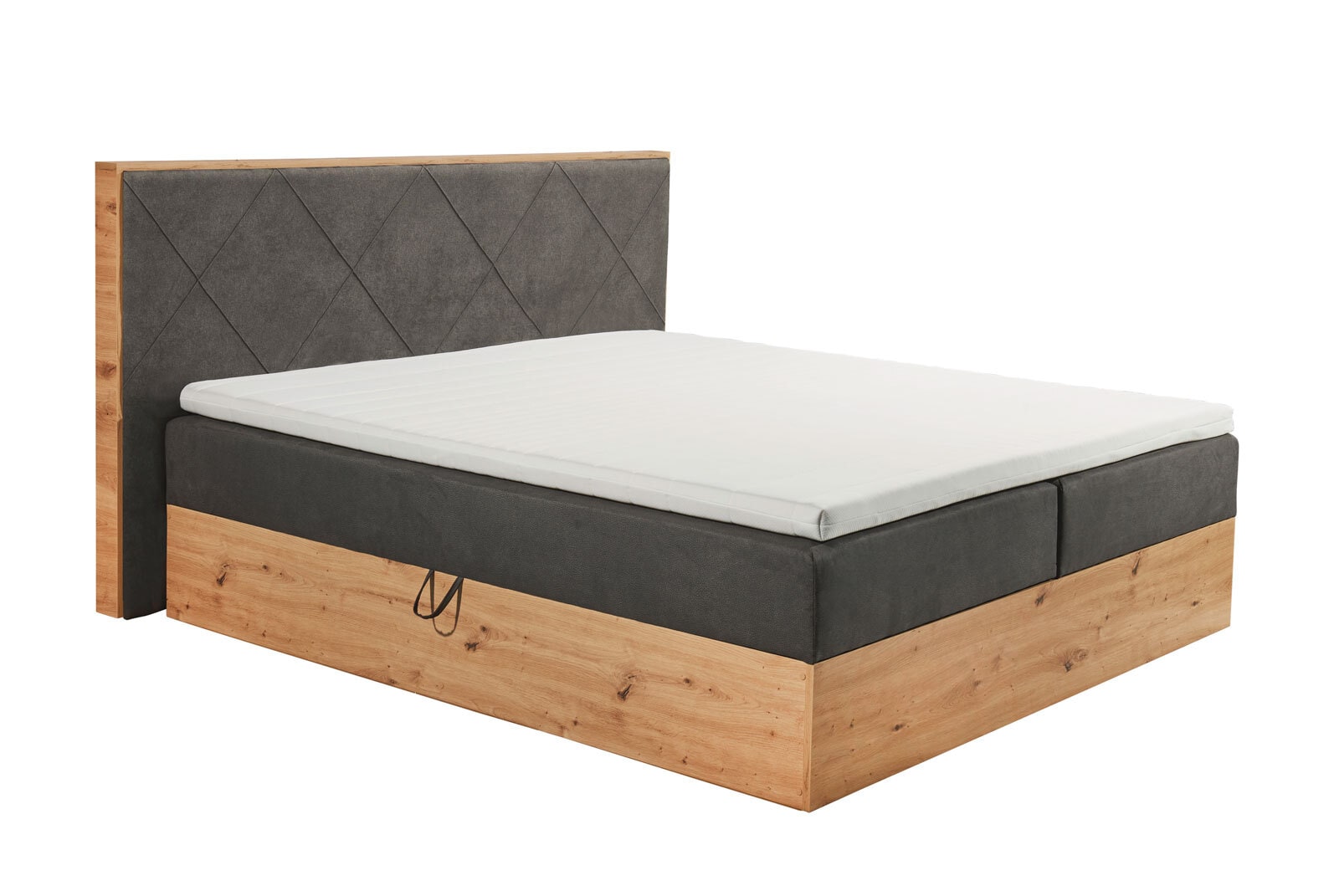 Boxspringbett TARU 180 x 200 cm anthrazit