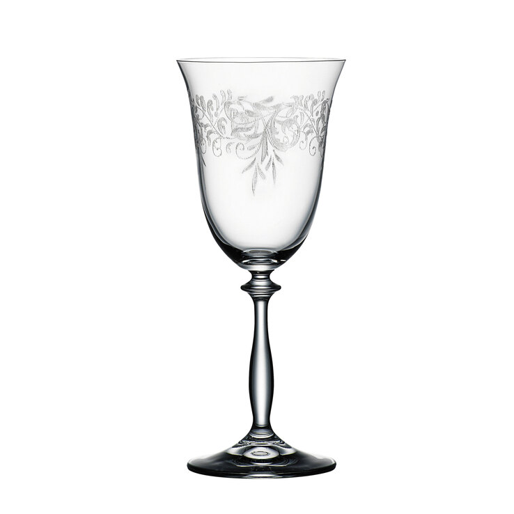 BOHEMIA SELECTION Rotweinglas ROMANCE 6er Set - je 350 ml