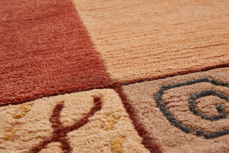 Teppich MANALI 80 x 200 cm orange