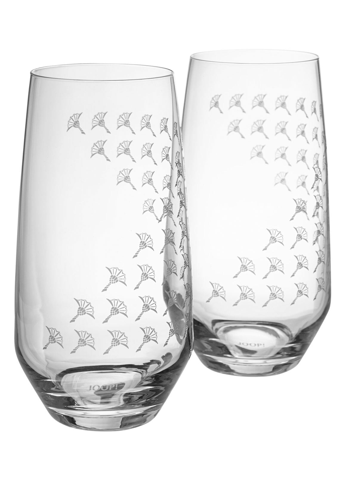 JOOP! Longdrinkglas-Set FADED CORNFLOWER 2er Set - je 460 ml