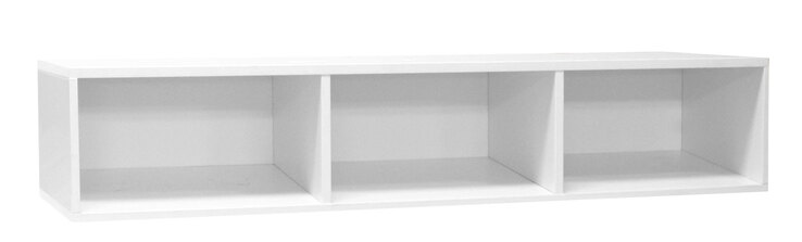 LIVÍN Hängeregal LINDOS 118 x 22 cm braun