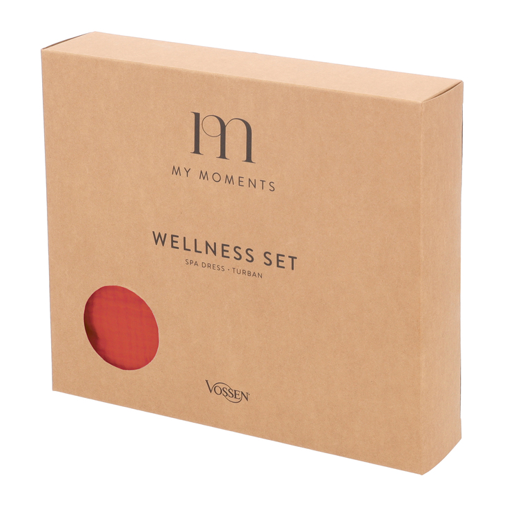 VOSSEN Saunakilt/Turban MY MOMENTS 2-teilig raw sugar