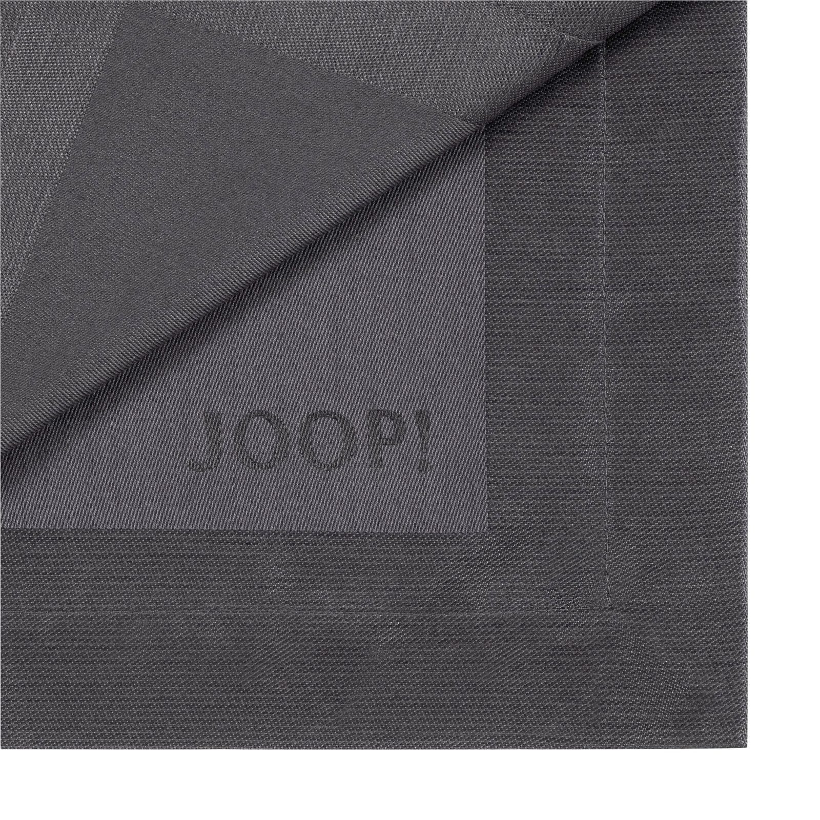 JOOP! Tischläufer SIGNATURE 50 x 160 cm graphitgrau