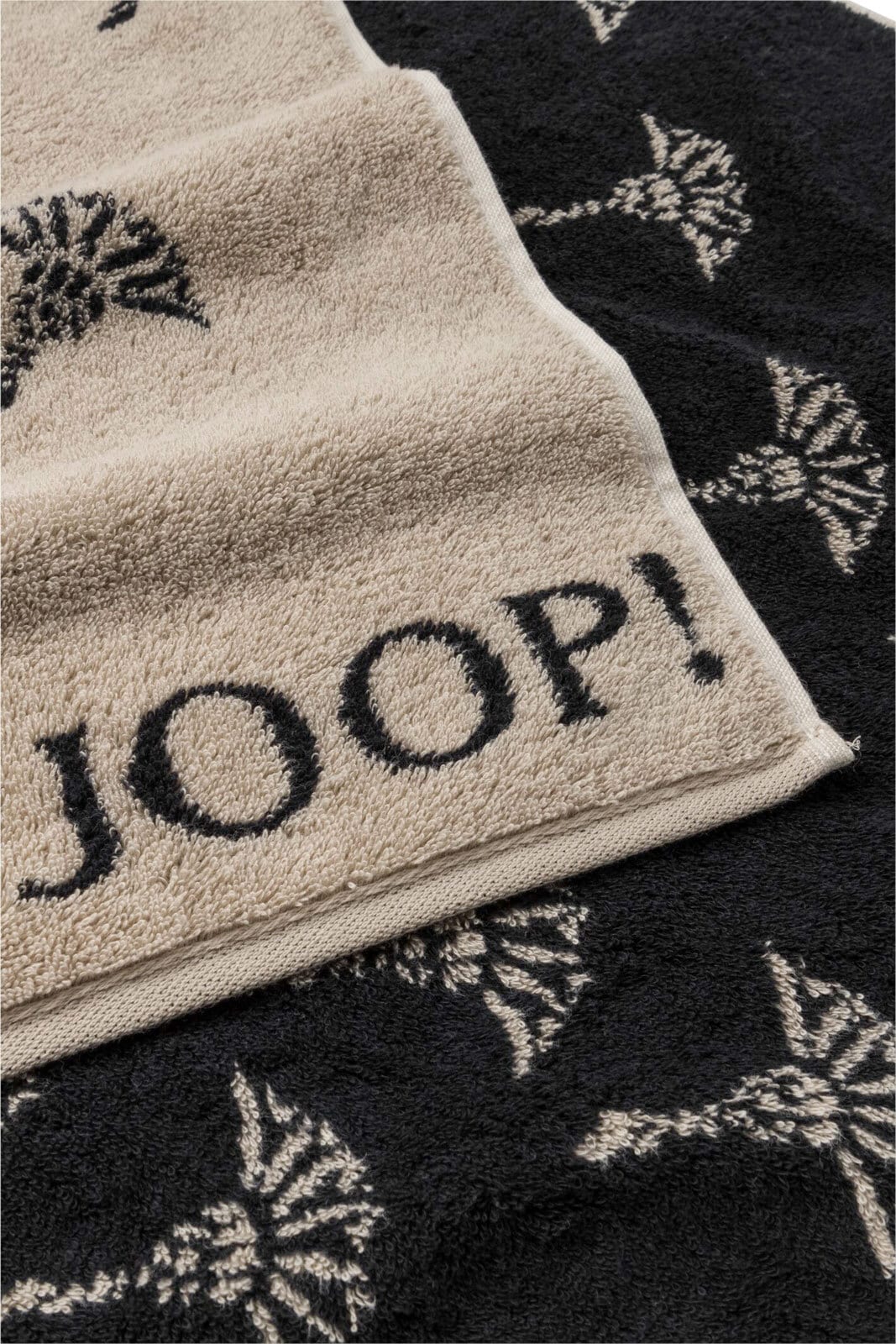 JOOP! Badetuch SELECT CORNFLOWER 80 x 150 cm ebony