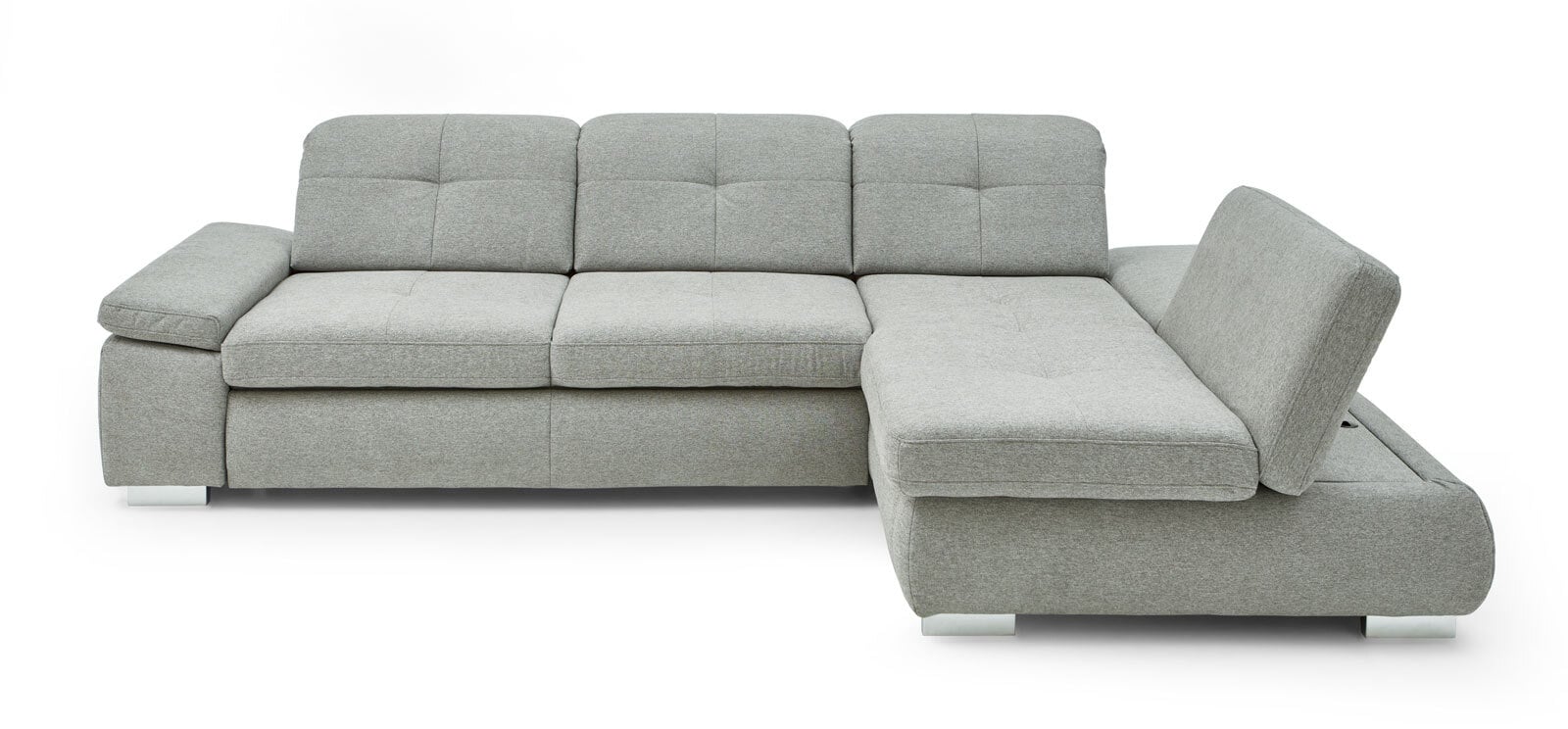 YoungLife Ecksofa RAGUSA aluminium