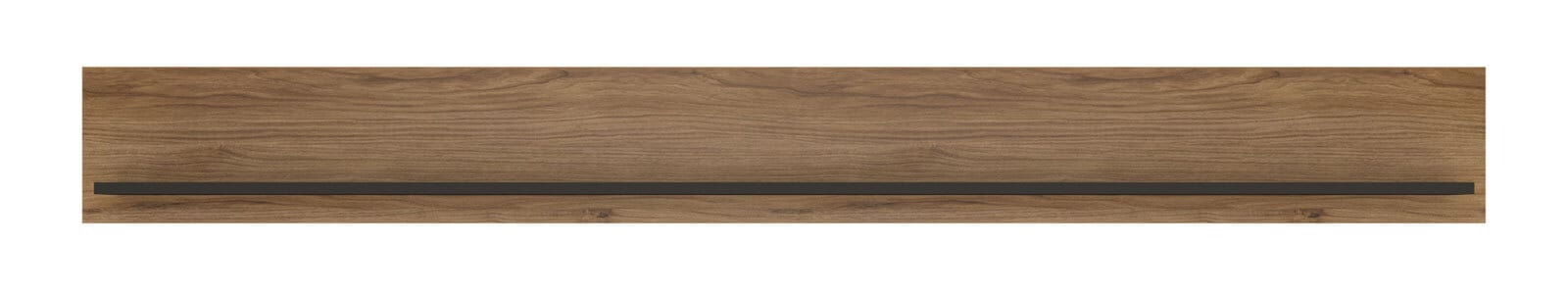 Wandboard BROLO 197,3 x 22 cm braun/ schwarz