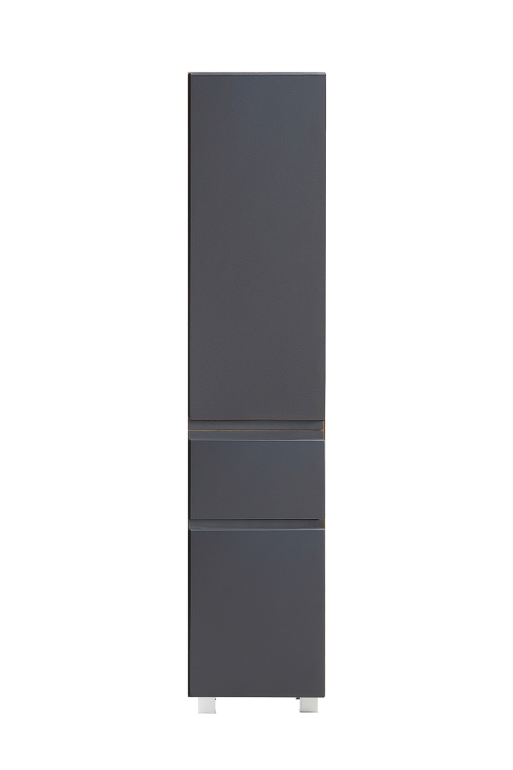 Bad-Hochschrank GENT grau