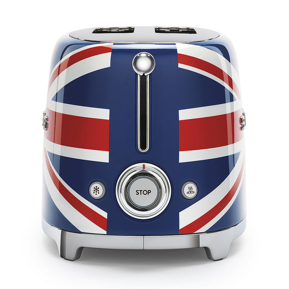 SMEG Toaster 2-Schlitz KOMPAKT Union Jack