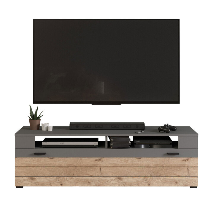 Lowboard FRENO Oak/ grau