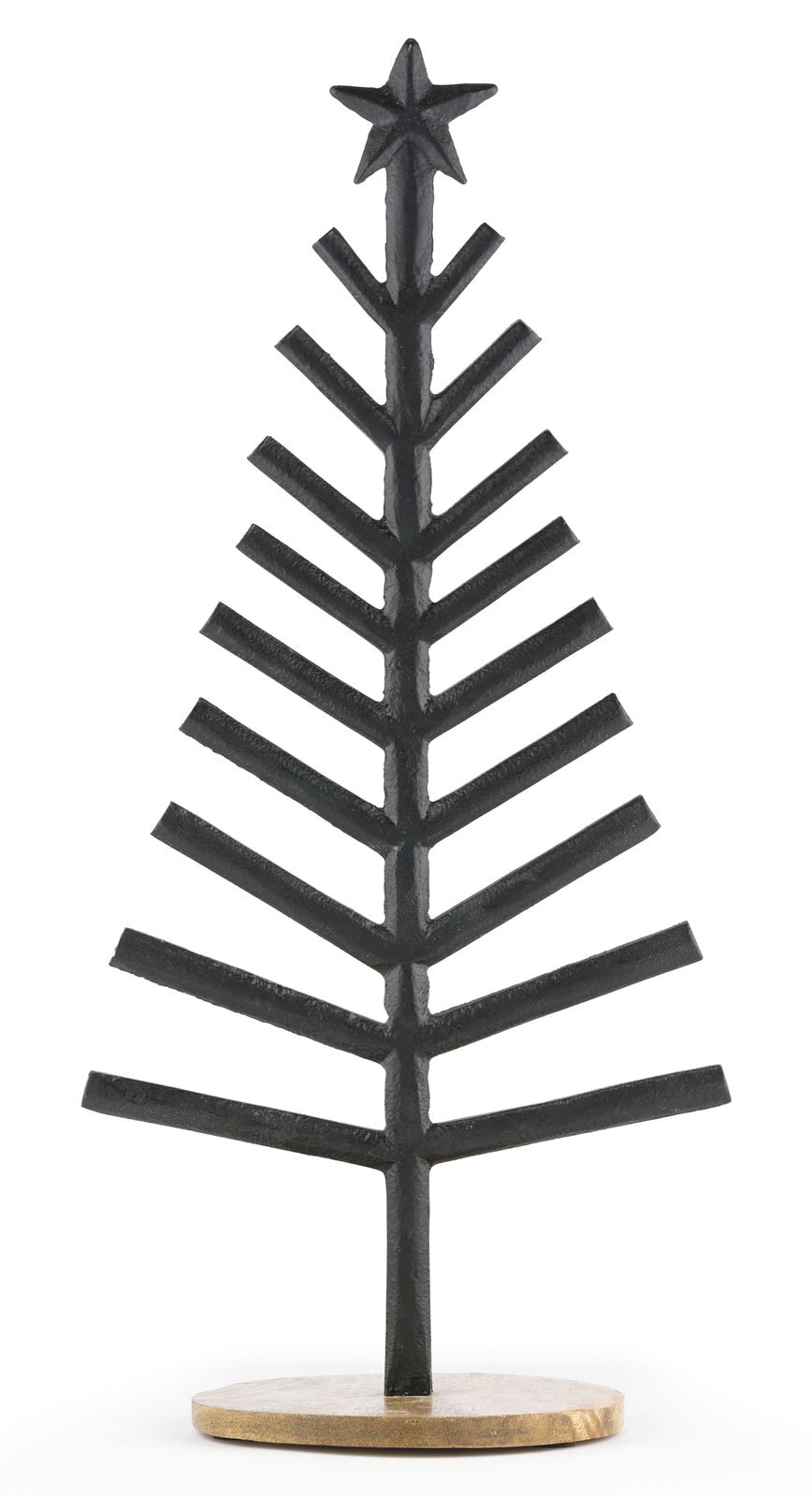 casaNOVA Weihnachtsdeko Weihnachtsbaum 40 cm schwarz