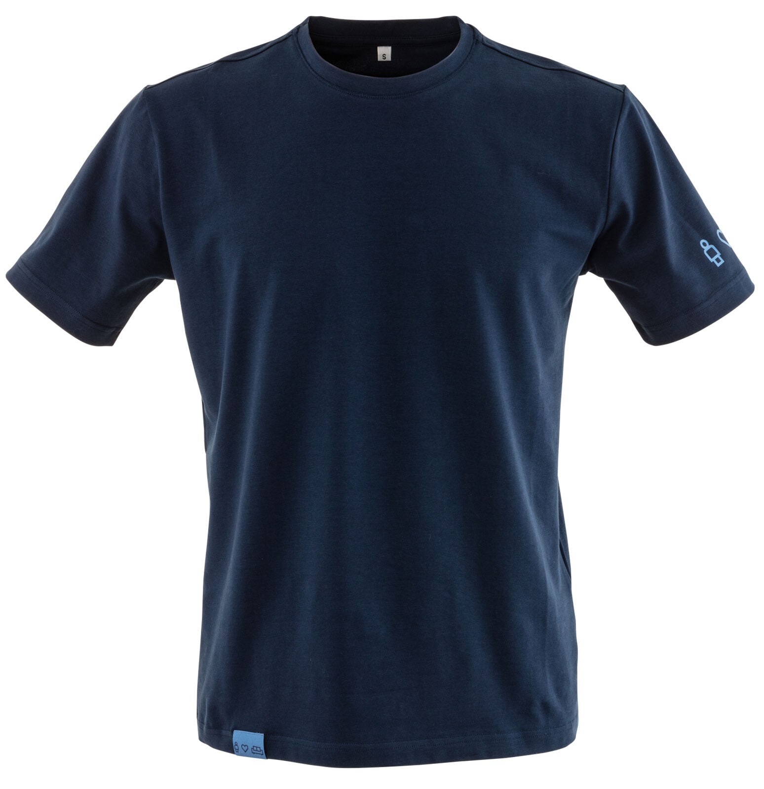 porta T-Shirt Herren Größe XL Graublau dunkel
