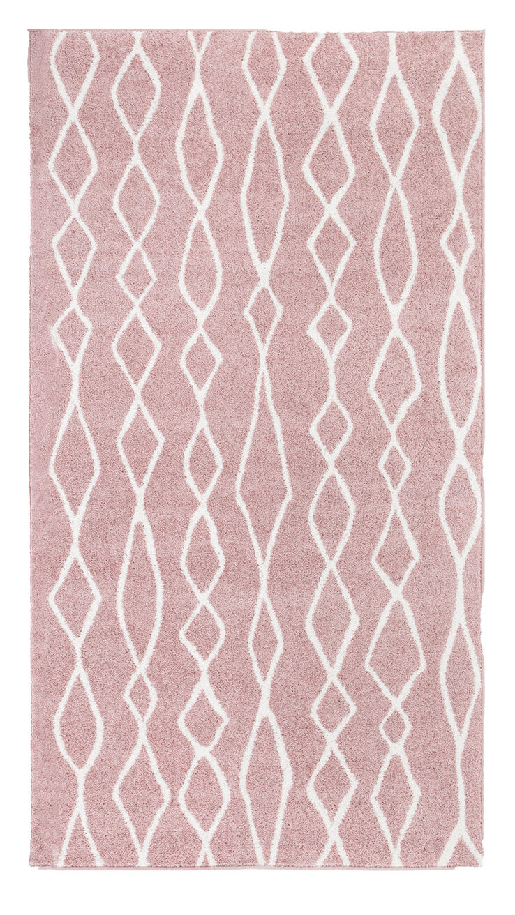 Kelim-Teppich LUND 60 x 110 cm rosenholz 