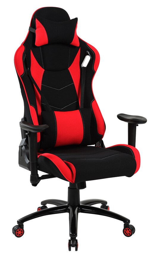 CASAVANTI Gaming Stuhl GAMER 3 Stoffbezug schwarz/ rot