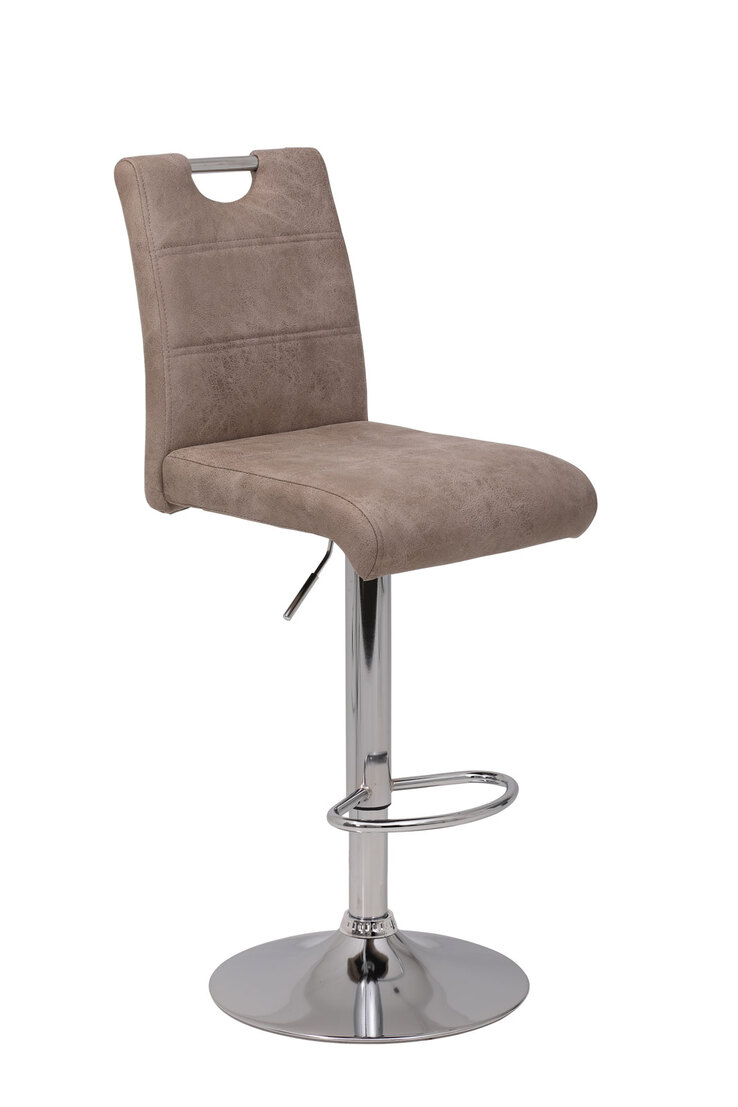 Barhocker MIRANDA M 2er Set braun