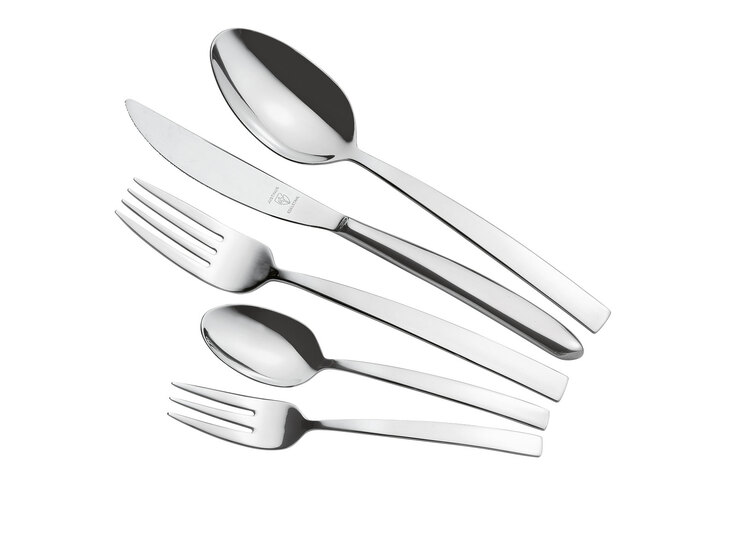 JUSTINUS Besteck-Set ALPHA 60-teilig Edelstahl