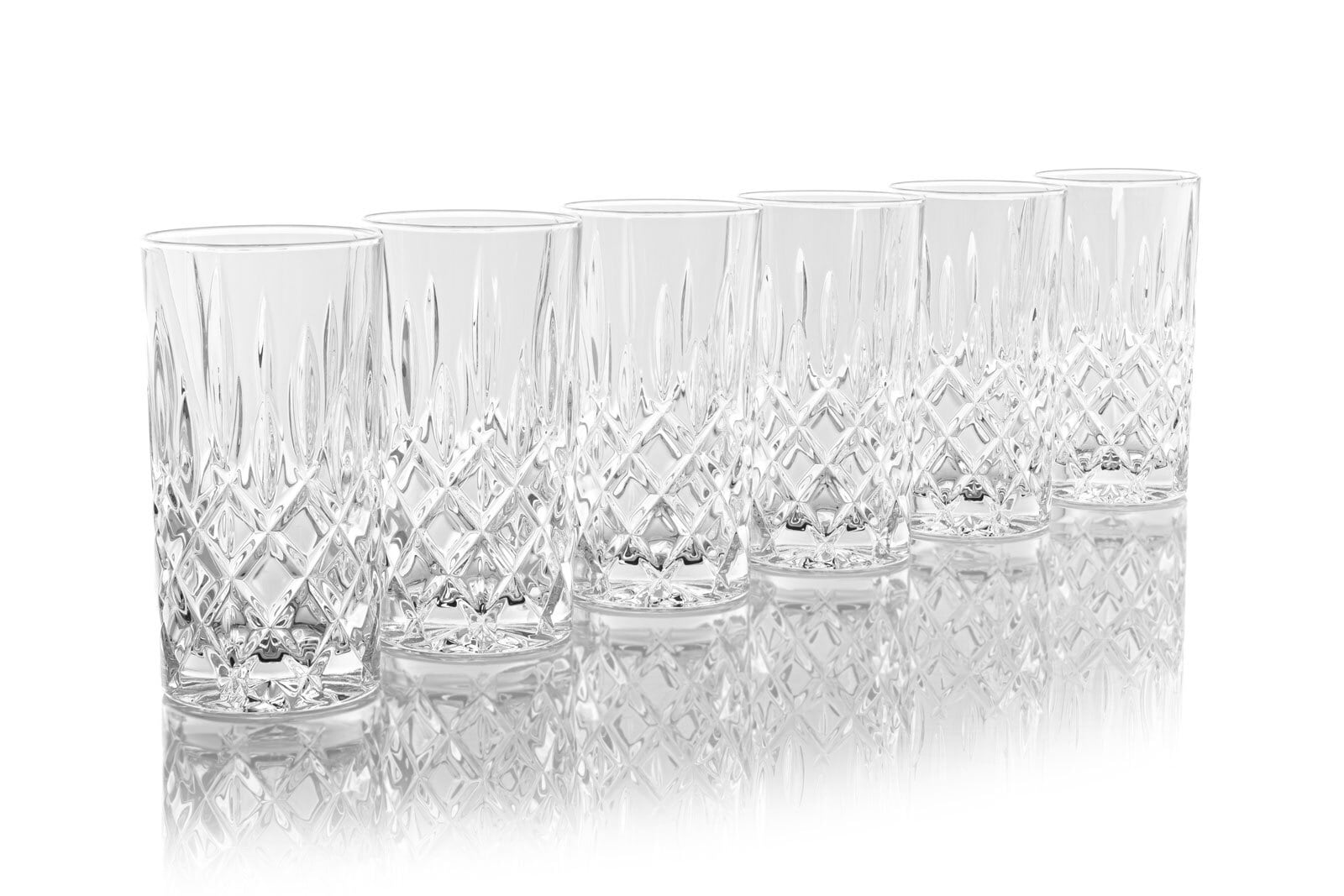 Nachtmann 6er Set Longdrinkglas NOBLESSE II je 375 ml