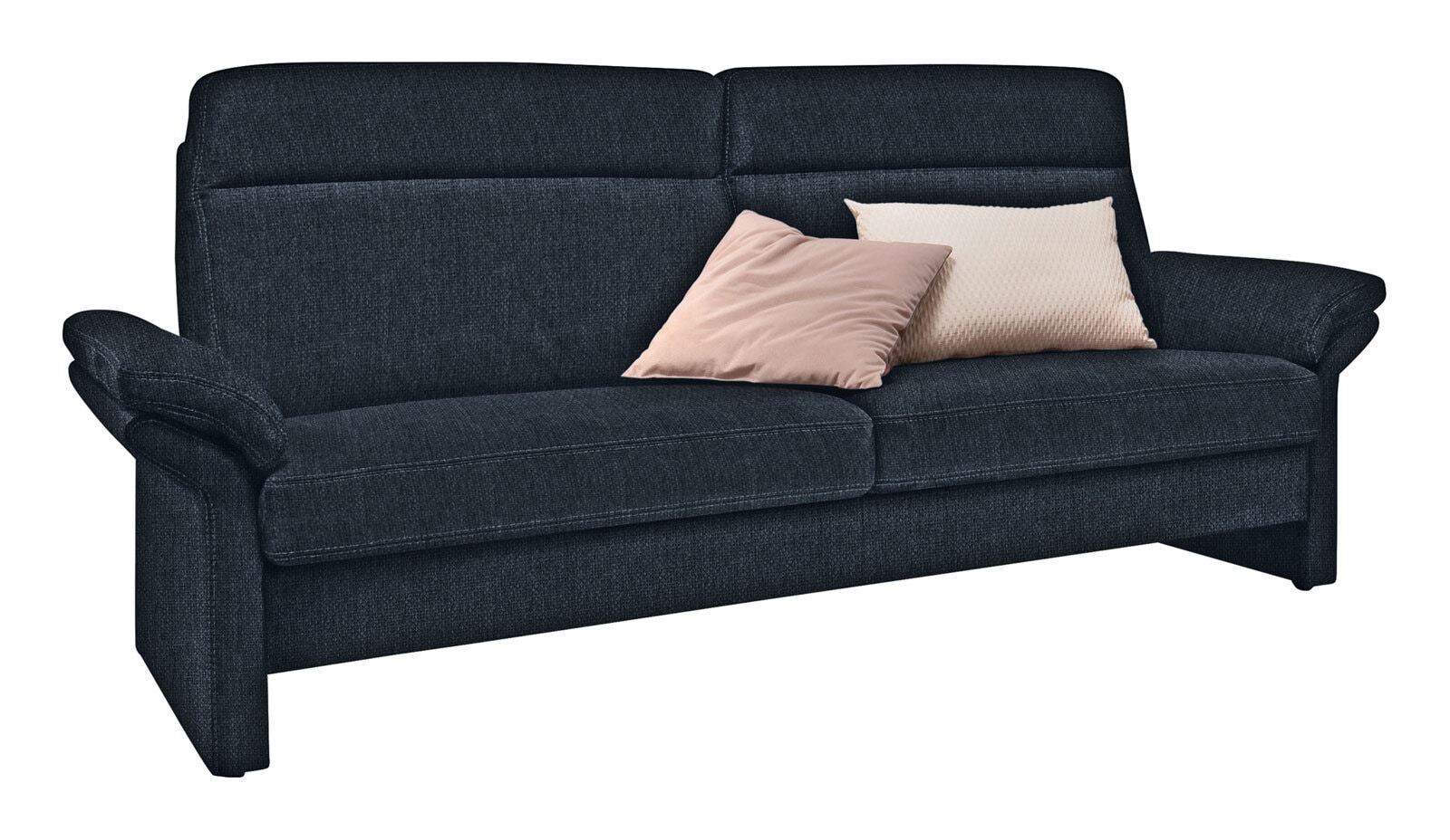 LASCONDO Sofa 3-Sitzer MAXIM I 198 cm Stoffbezug orlando deepoceanblau