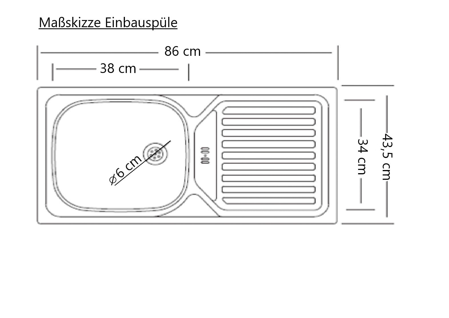Winkelzeile ODENSE 210 x 270 cm Wotan-Eiche/ Weiß