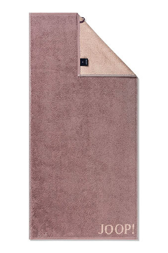 JOOP! Handtuch DOUBLEFACE 50 x 100 cm rosa