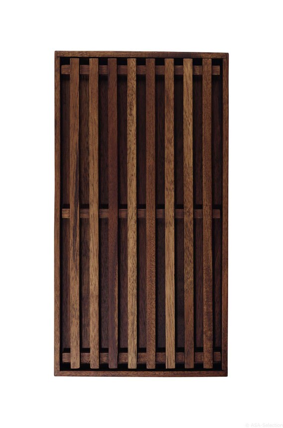 ASA Schneidebrett WOOD 23 x 43 cm Holz dunkelbraun