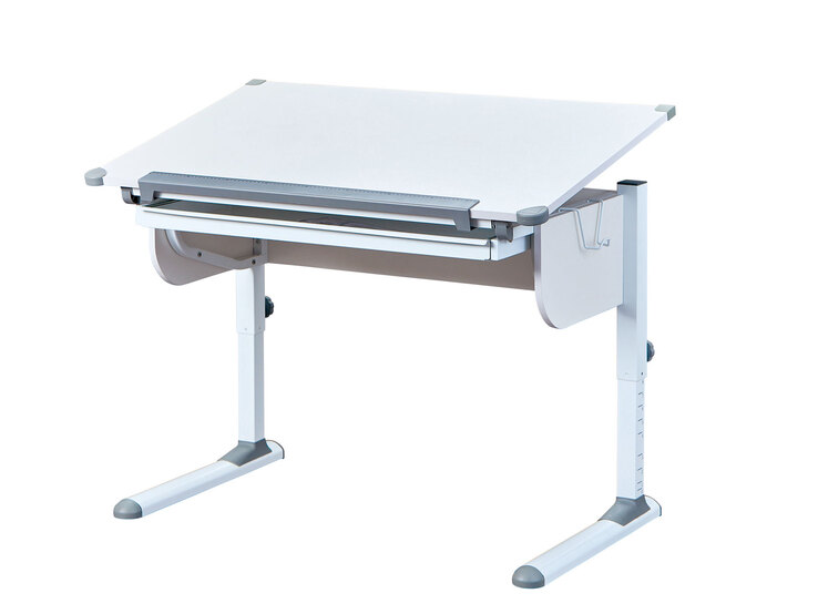 Schreibtisch 110 x 55 cm NB weiß