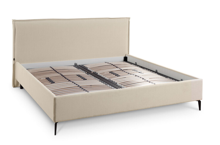 Musterring Polsterbett ELOS 140 x 200 cm cremebeige