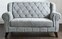 LIV'IN Sofa ARUBA Stoffbezug Grau ca. 170 x 99 x 82 cm