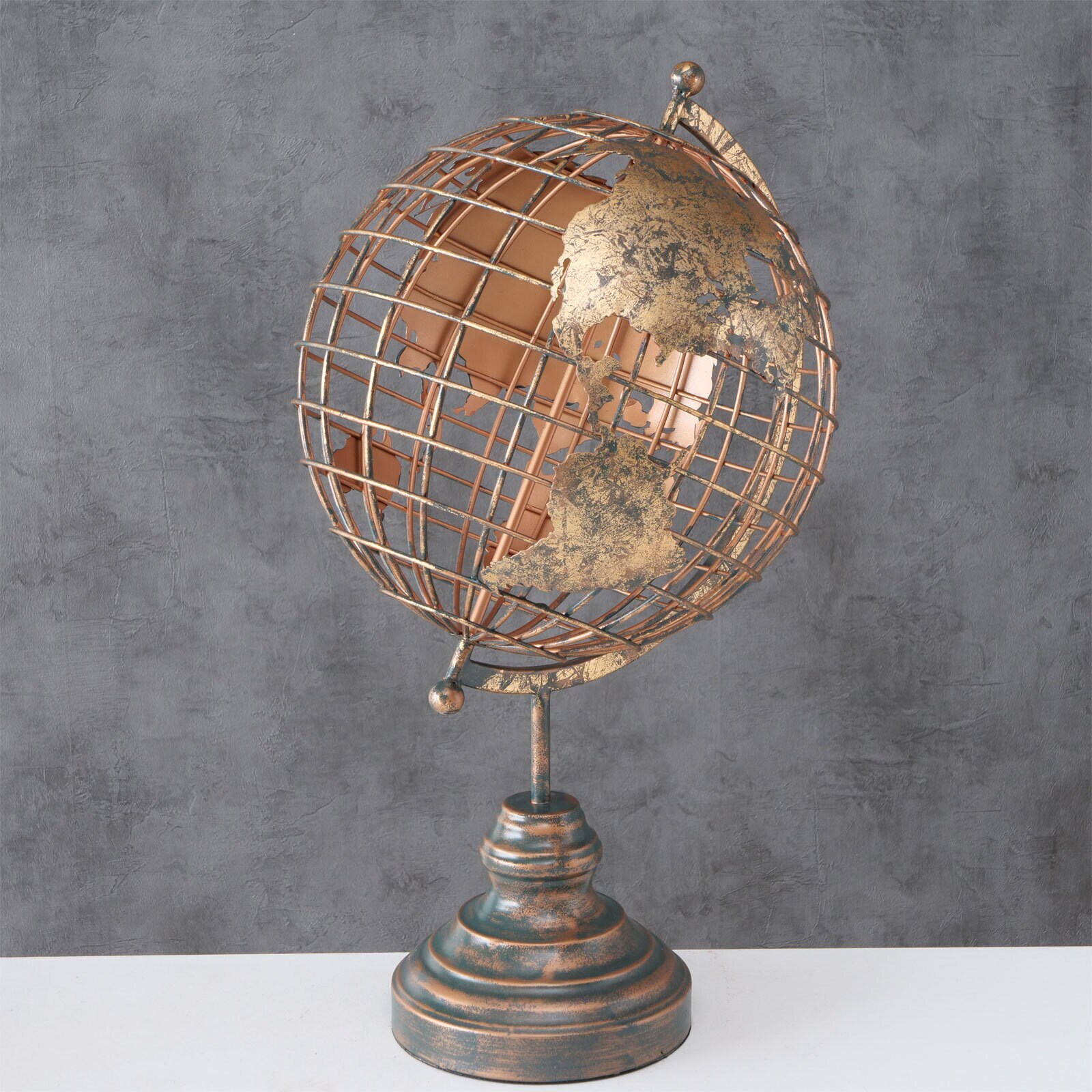 Dekoaufsteller Globus EARTH