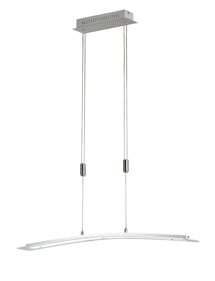 FISCHER & HONSEL CCT LED Pendellampe METIS 90 cm nickelfarbig