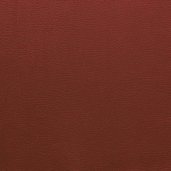 Ecksofa HALLS CREEK mit Ottomane rechts 260 x 207 cm Lederbezug rot