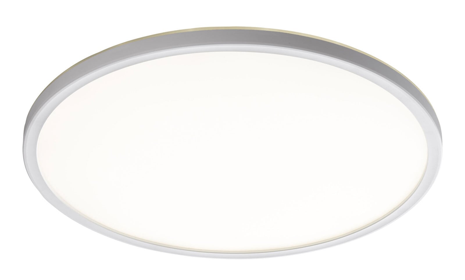 casaNOVA LED Deckenlampe PLAIN 42 cm weiß