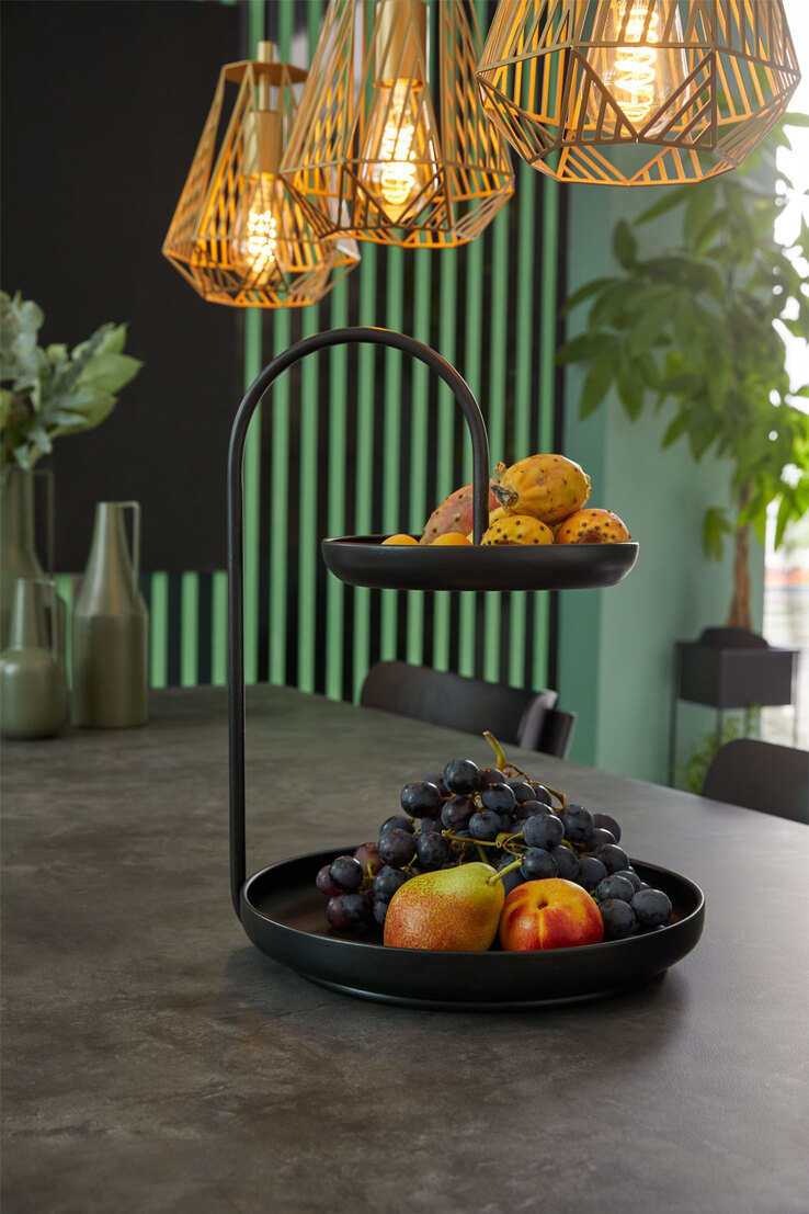 HOUSE OF NATURE Etagere BODINO 40 cm schwarz