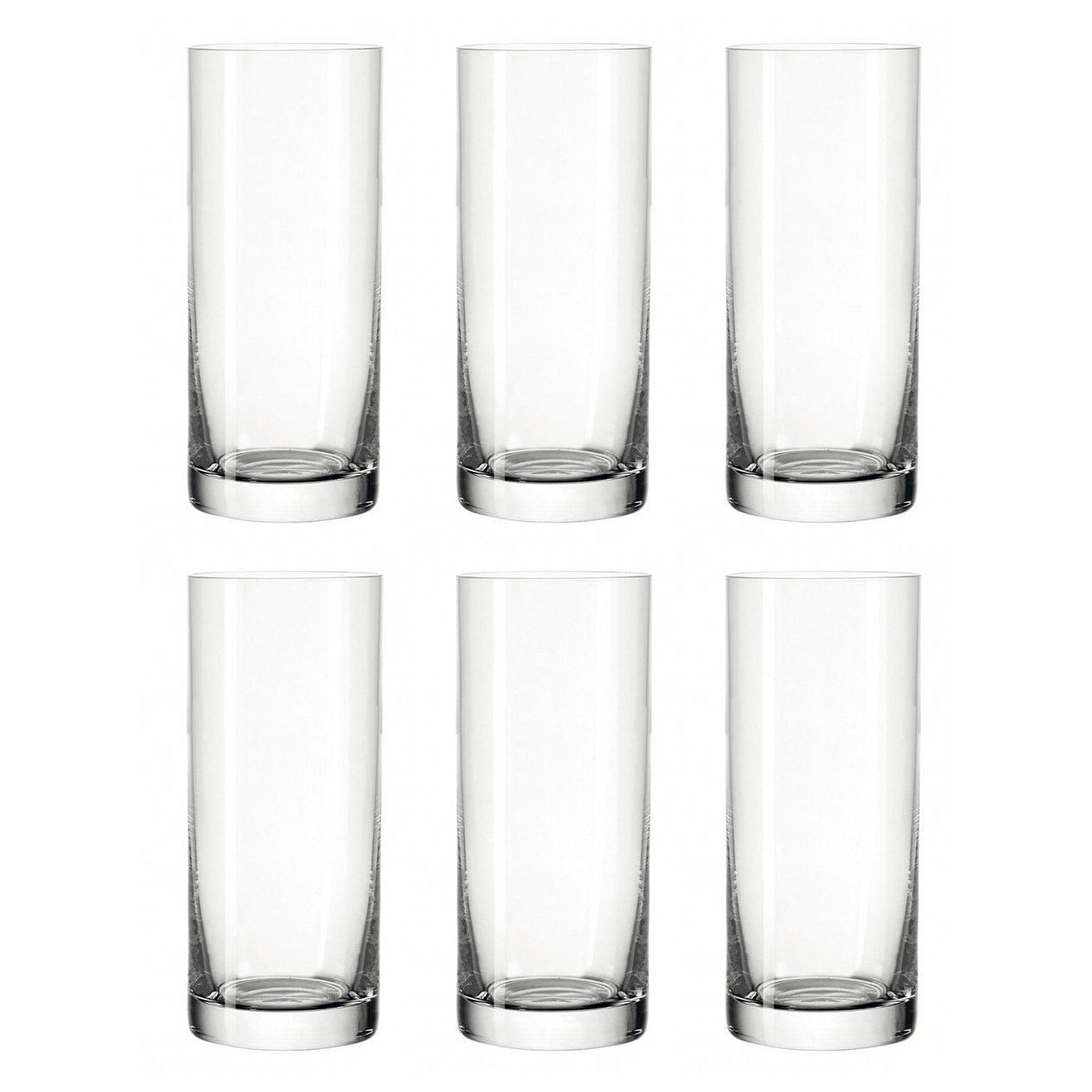 LEONARDO Longdrinkglas L EASY PLUS 6er Set - je 350 ml